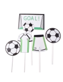 Topper tematica fotbal (5 piese)
