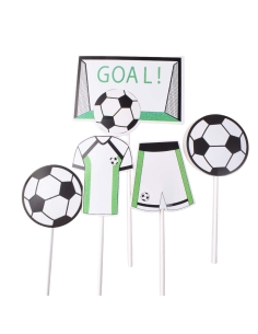 Topper tematica fotbal (5 piese)