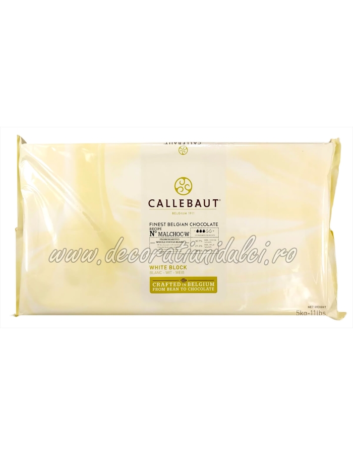 EXP: 09.09.2026 Ciocolata alba Barry Callebaut, fara zahar