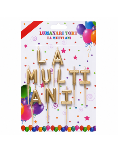 Lumanari aurii LA MULTI ANI