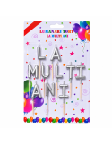 Lumanari argintii LA MULTI ANI