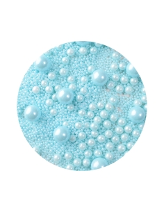 Bomboane bleo perlat din zahar | Blue drem  (100g)