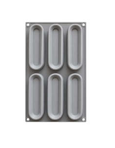 Mulaj silicon forme alungite cu insertie centrala