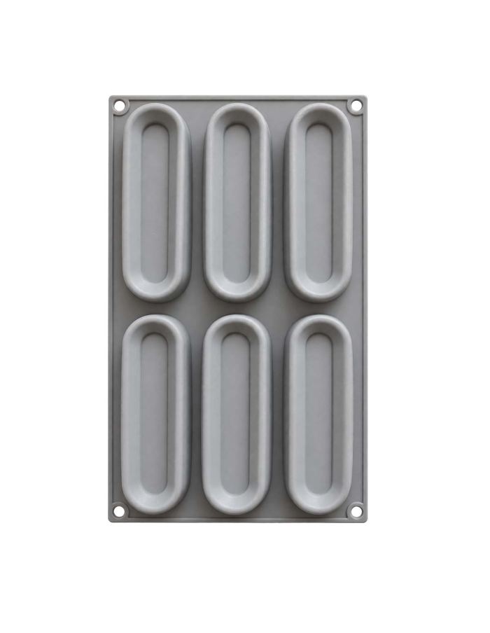 Mulaj silicon forme alungite cu insertie centrala