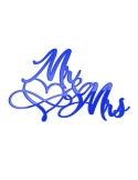 Topper decor lateral tort Mr&Mrs Infinity  Love