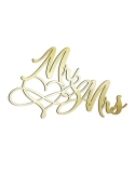 Topper decor lateral tort Mr&Mrs Infinity  Love