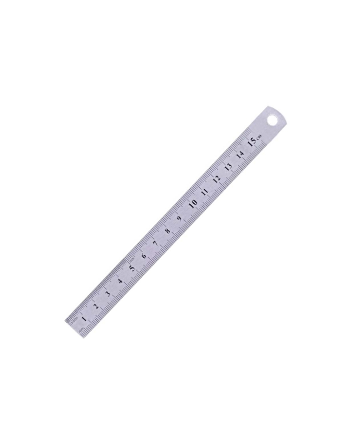 Rigla metalica 15cm lungime | linie metalica