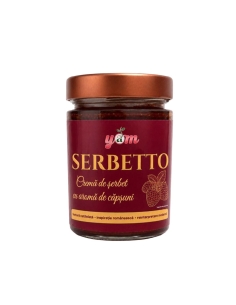 Crema tartinabila cu aroma intensa de caspune YAM Serbetto 400g