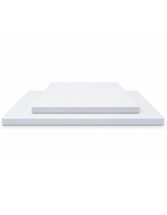 Platou dreptunghiular pentru tort, PAL Alb 18 mm, Cant ABS