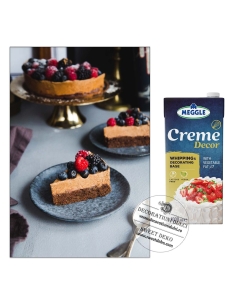 EXP: 30.09.2026 Crema decor patiserie Meggle| frisca vegetala de POST 1L. 2