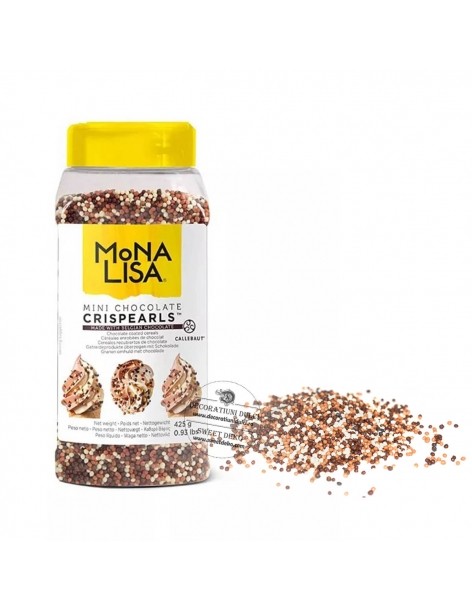 EXP: 08.10.2026 Mini crispearls, mix crocant Barry Callebaut
