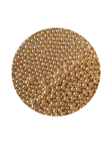 Perle din zahar auriu metalizat (100g.)