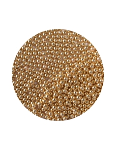 Perle din zahar auriu metalizat (100g.)