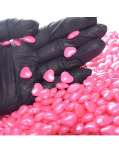 Bombonele din zahar inimioare roz (100g.) 2