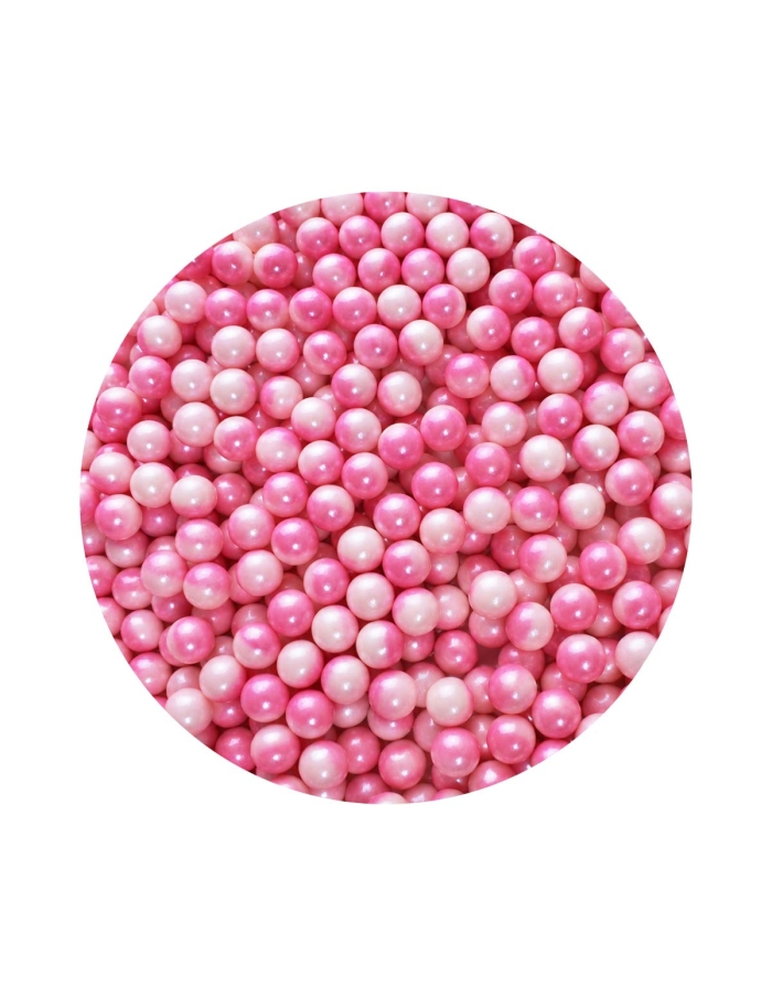 Perle din zahar Radiant Rose Pearls (diam.10mm|100g.)