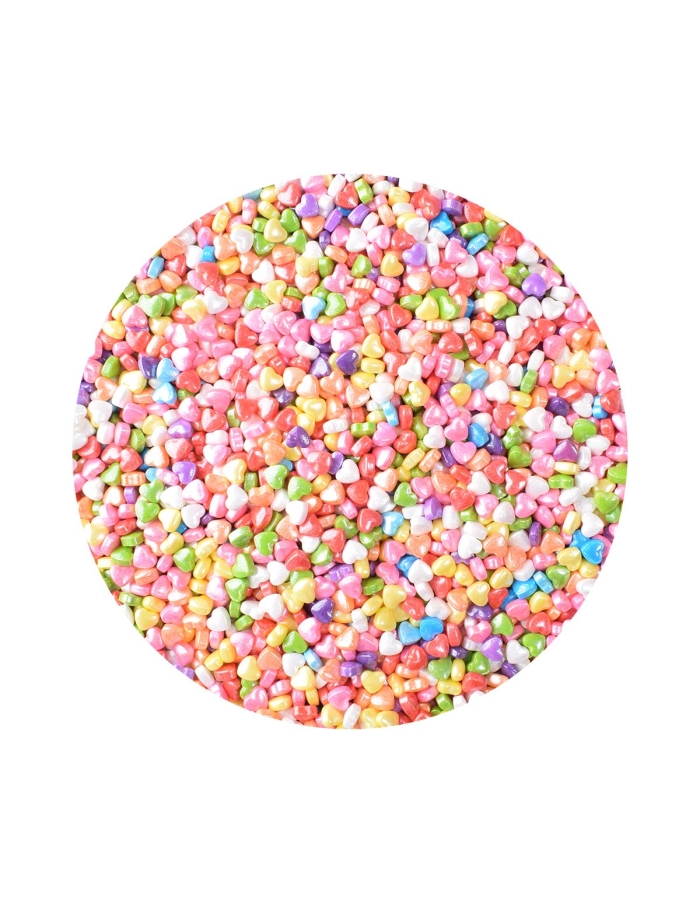 Bombonele din zahar Sprinkles Mini Hearts Mix