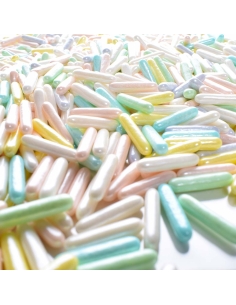 Betisoare din zahar Mix Pastel (100g.) 2