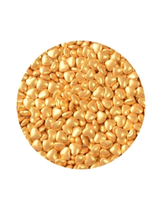Bomboane inimioare aurii (100g.)