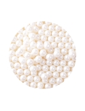 Perle din zahar alb sidefat 14mm (100g.)