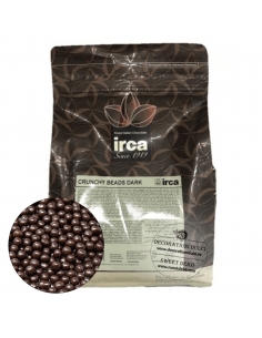 EXP: 31.10.2026 Crunchy beads dark Irca, bombonele crocante 2kg