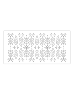 Sablon decor tort cascada florala | Cake stencils