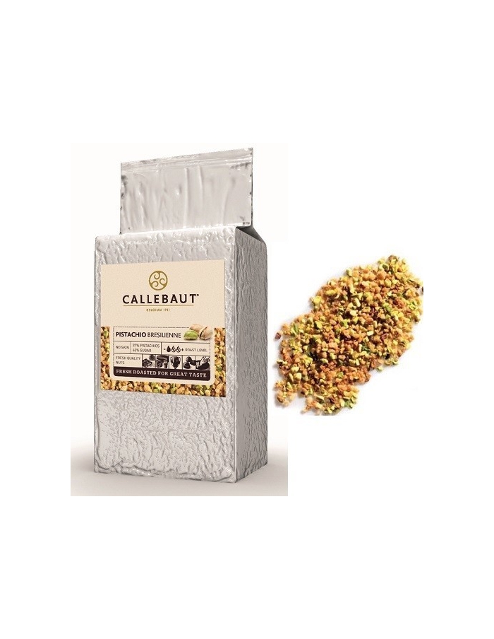 EXP: 05.11.2026 Fistic caramelizat, pistachio bresilienne Callebaut