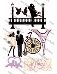 Decupaj casatorie in Paris