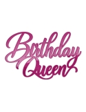 Topper Birthday Queen - Caligrafic