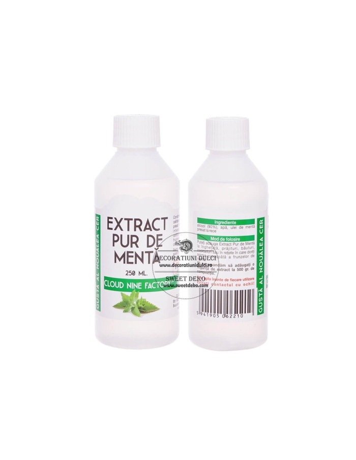 EXP: 30.11.2026 Extract pur de menta - 250 ml.
