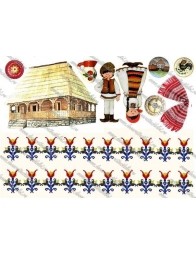 Imagine comestibila model folcloric -3