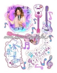 Imagine comestibila Violetta - 2