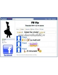 Imagine comestibila Facebook