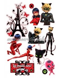 Imagine comestibila Buburuza si Motan Noir - 2