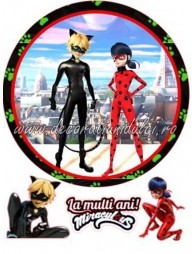 Imagine comestibila Buburuza si Motan Noir - 4