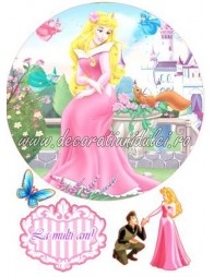 Imagine comestibila Aurora, frumoasa din padurea adormita