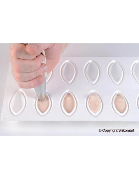 Mulaj Silikomart  Quenelle | Decoratiuni Dulci 2