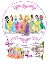 Imagine comestibila printesele Disney - 2