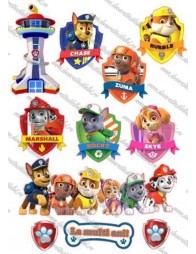 Imagine comestibila sigle Patrula Catelusilor