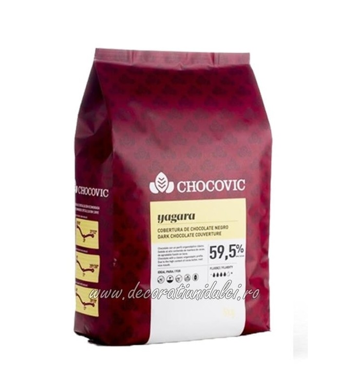 Ciocolata veritabila Yagara Dark - 59.5%