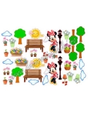 Imagine comestibila Minnie Mouse - 8 | Decoratiuni Dulci