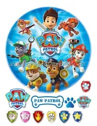 Imagine comestibila Patrula Catelusilor - 1 | Decoratiuni Dulci