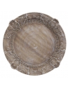 Platou decorativ antique brown