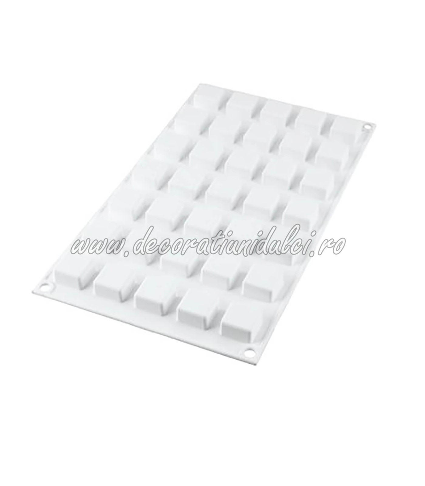 Mulaj Micro Square 5 - Silikomart | Decoratiuni Dulci