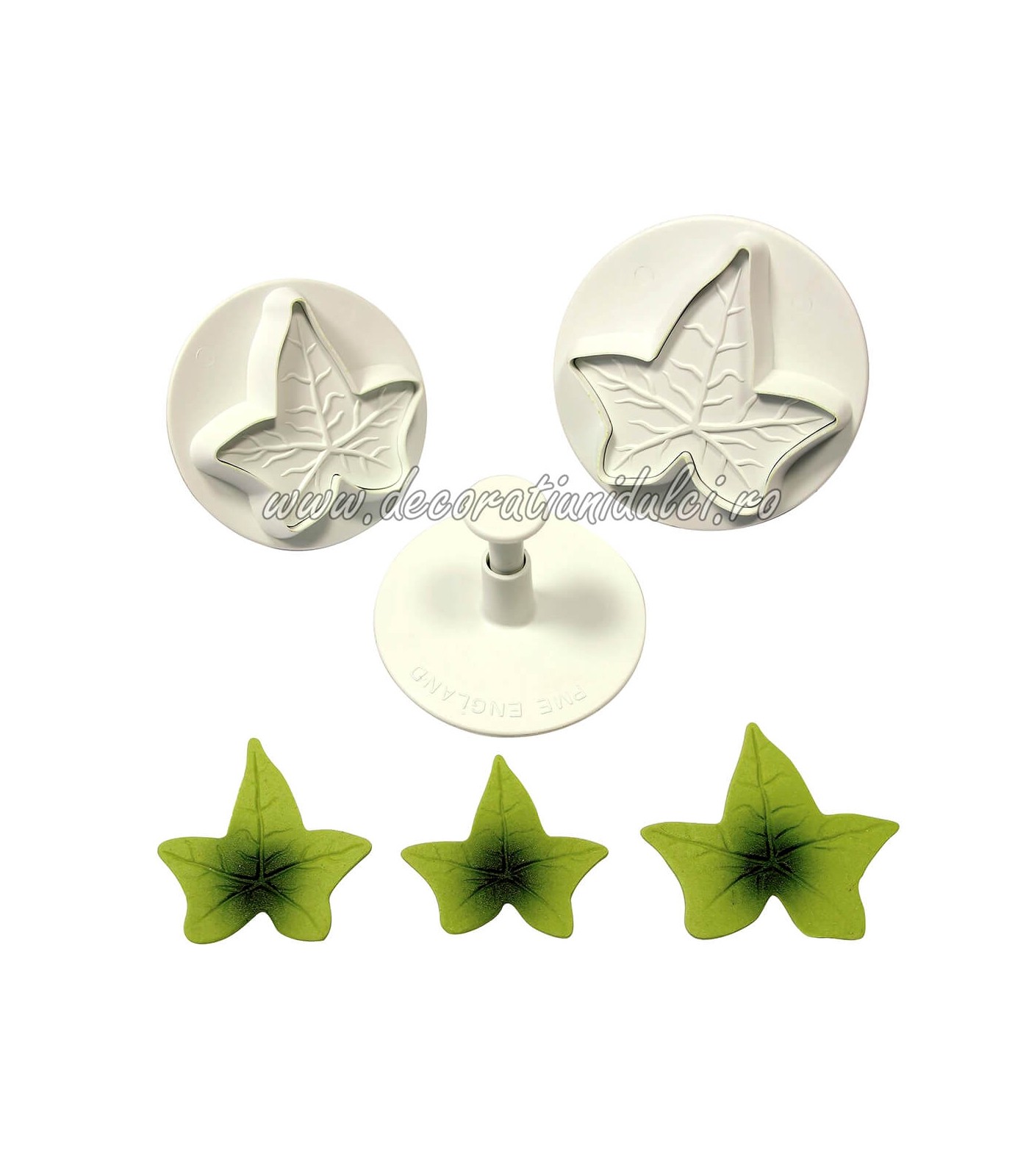 Decupatoare frunze de iedera | Decoratiuni Dulci