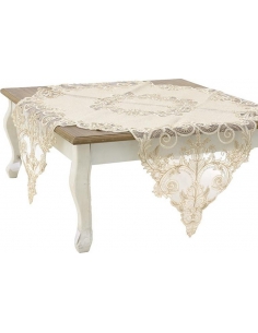 Fata de masa dantelata, ivory