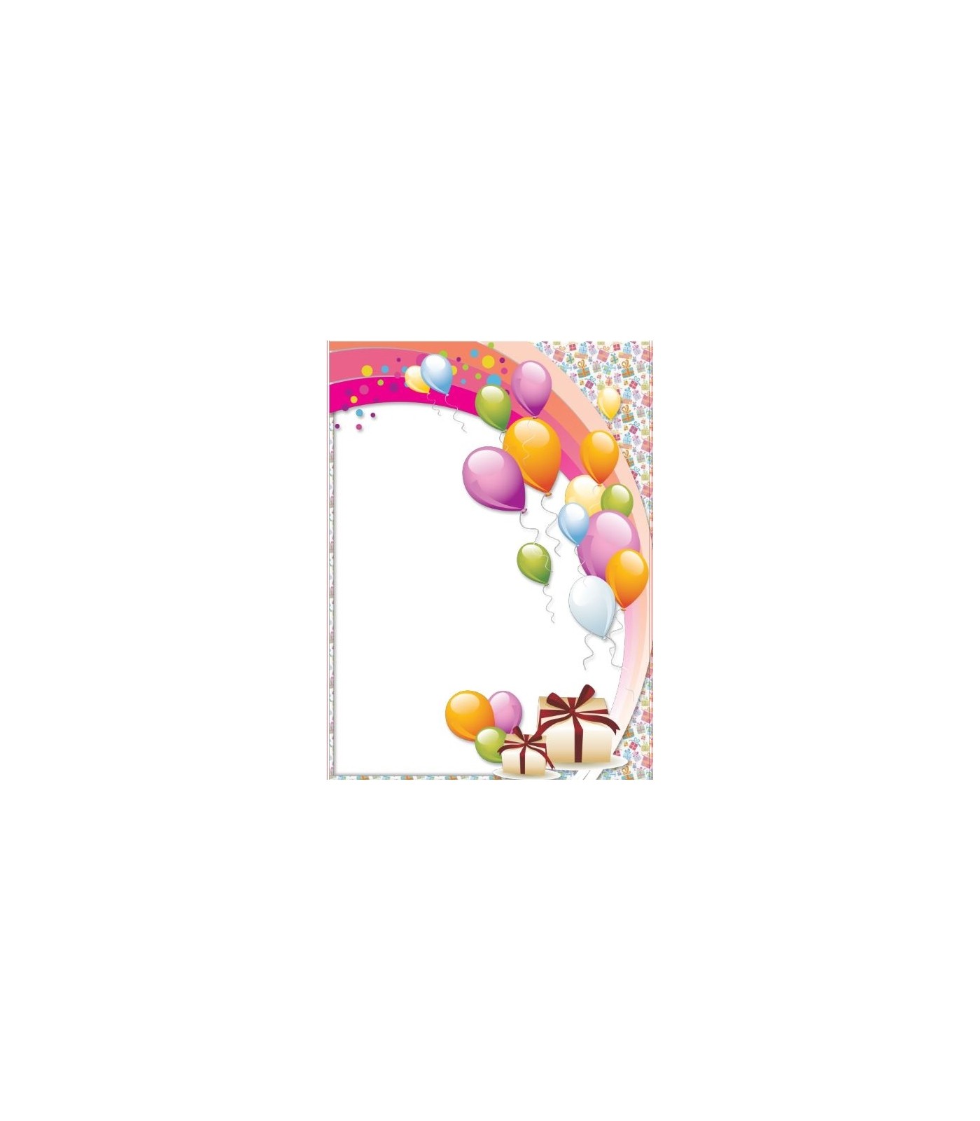 Imagine personalizata - baloane colorate