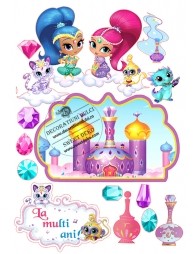 Imagine comestibila shimmer si shine
