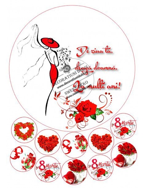 Imagine comestibila | La multi ani, draga doamna!