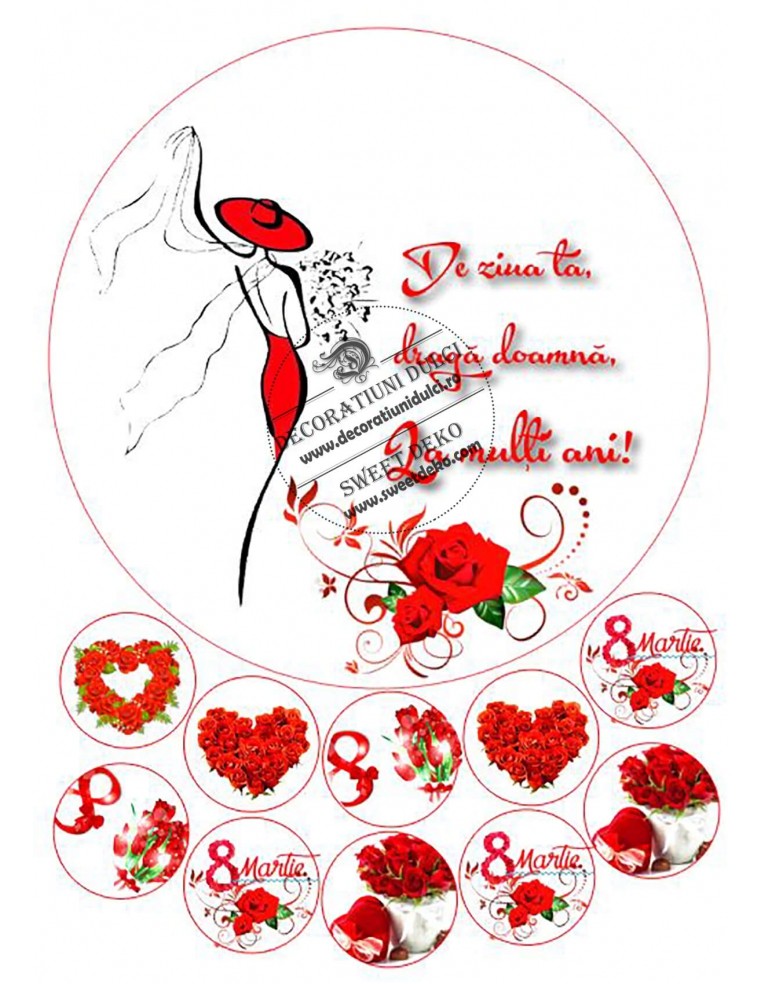 Imagine comestibila | La multi ani, draga doamna!