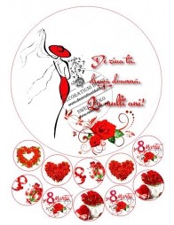 Imagine comestibila | La multi ani, draga doamna!